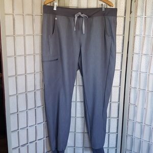 Figs gray cuff ankles pants woman XL Tall